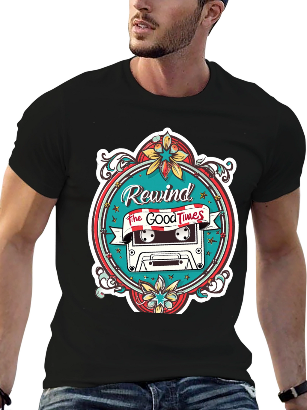 Rewind the Good Times Graphic Tee