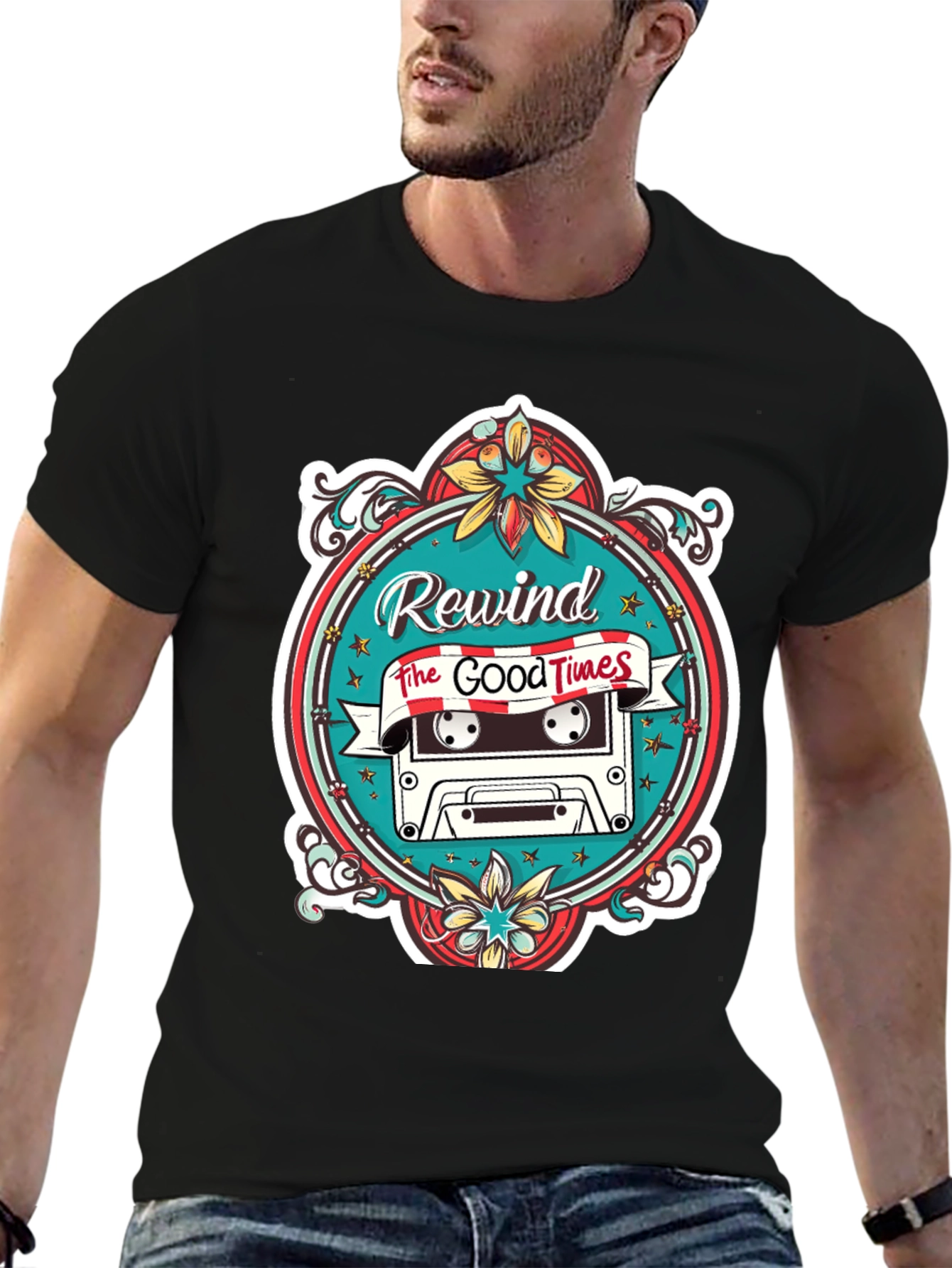 Rewind the Good Times Graphic Tee