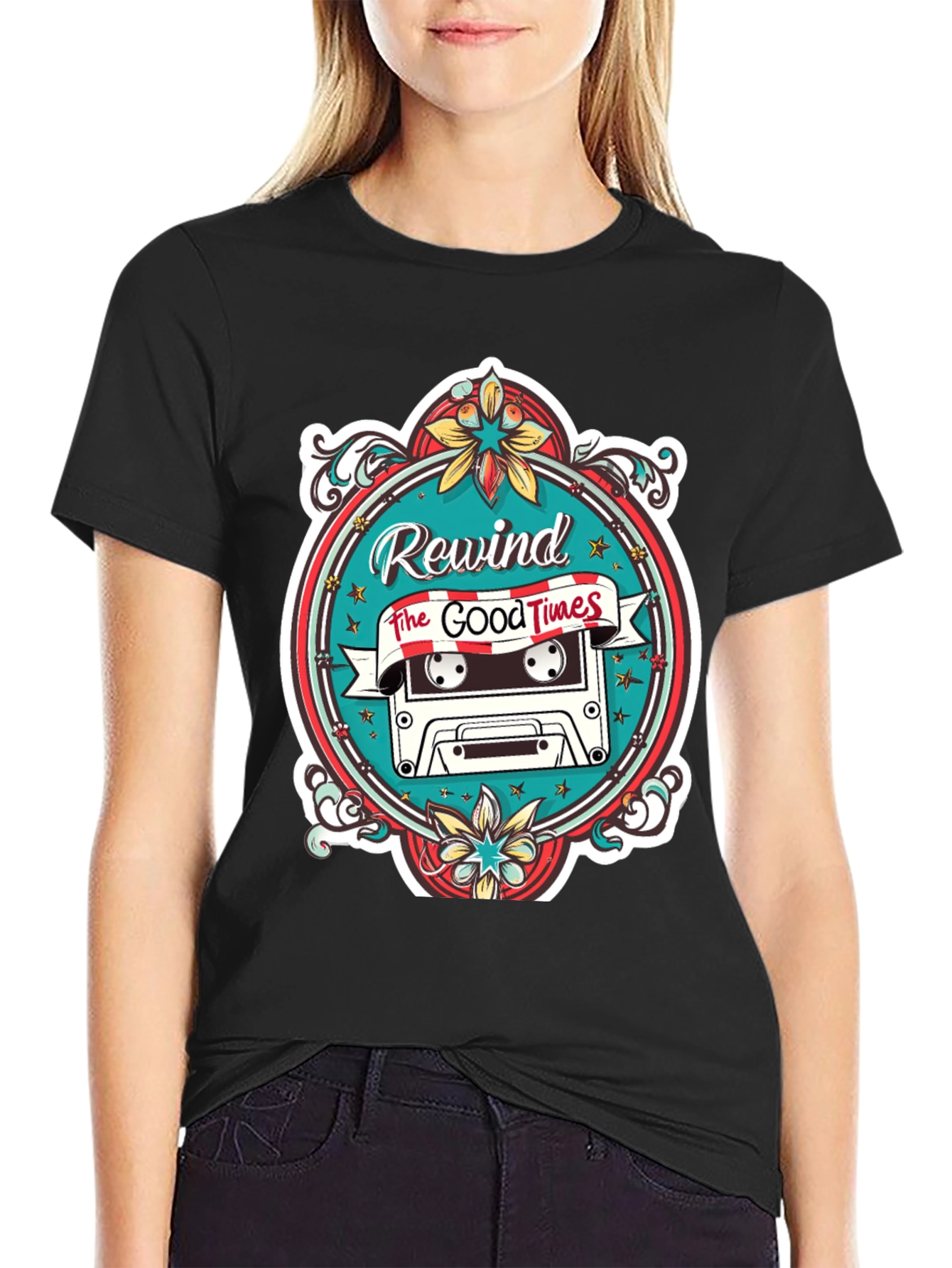 Rewind the Good Times Graphic Tee