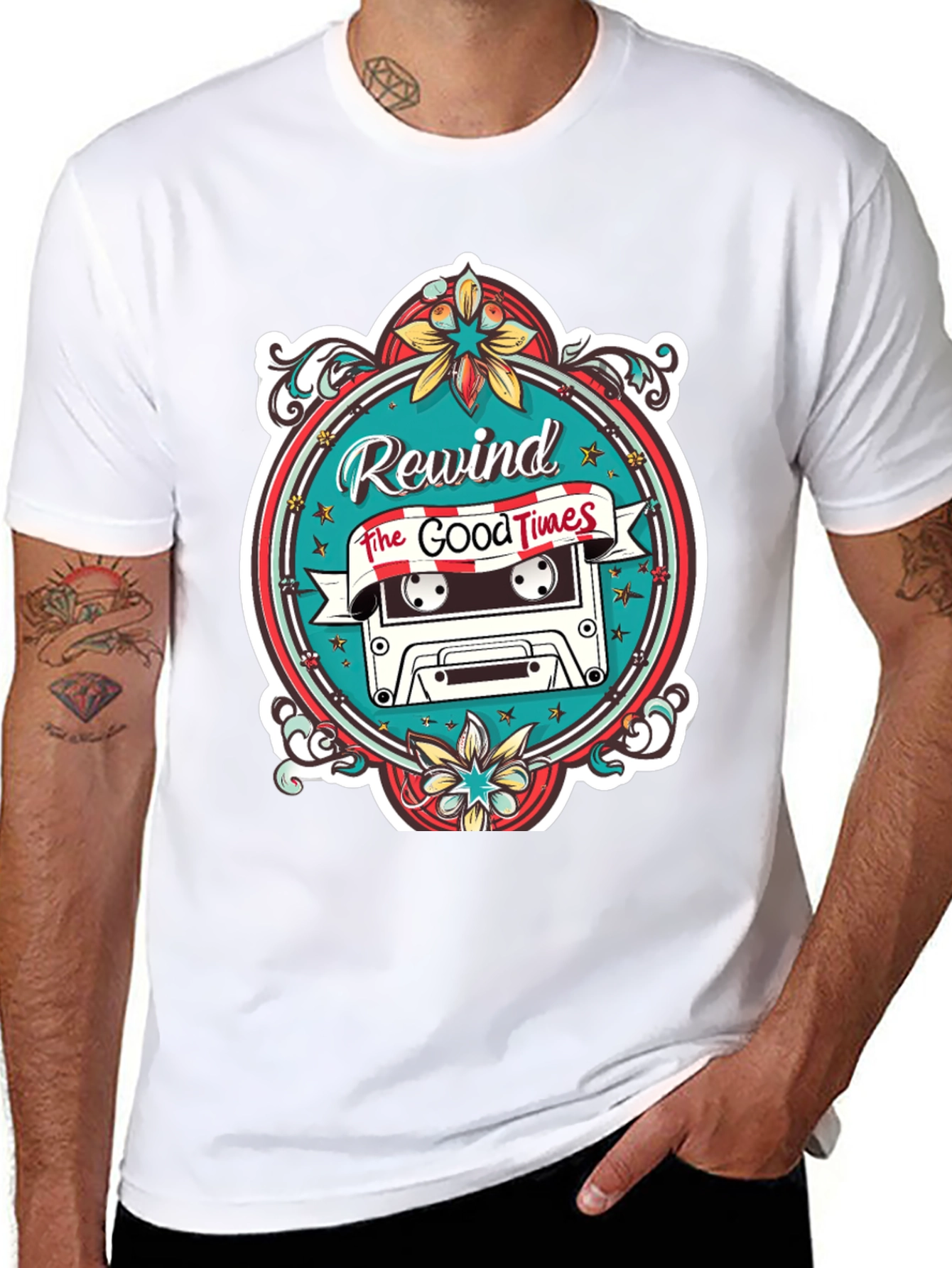 Rewind the Good Times Graphic Tee