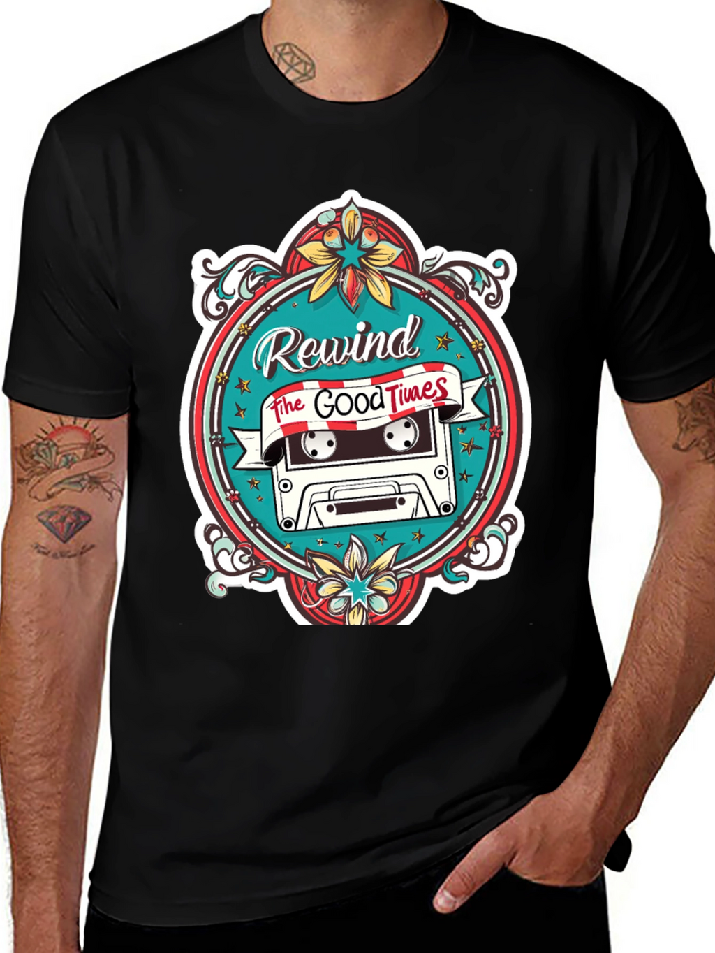 Rewind the Good Times Graphic Tee
