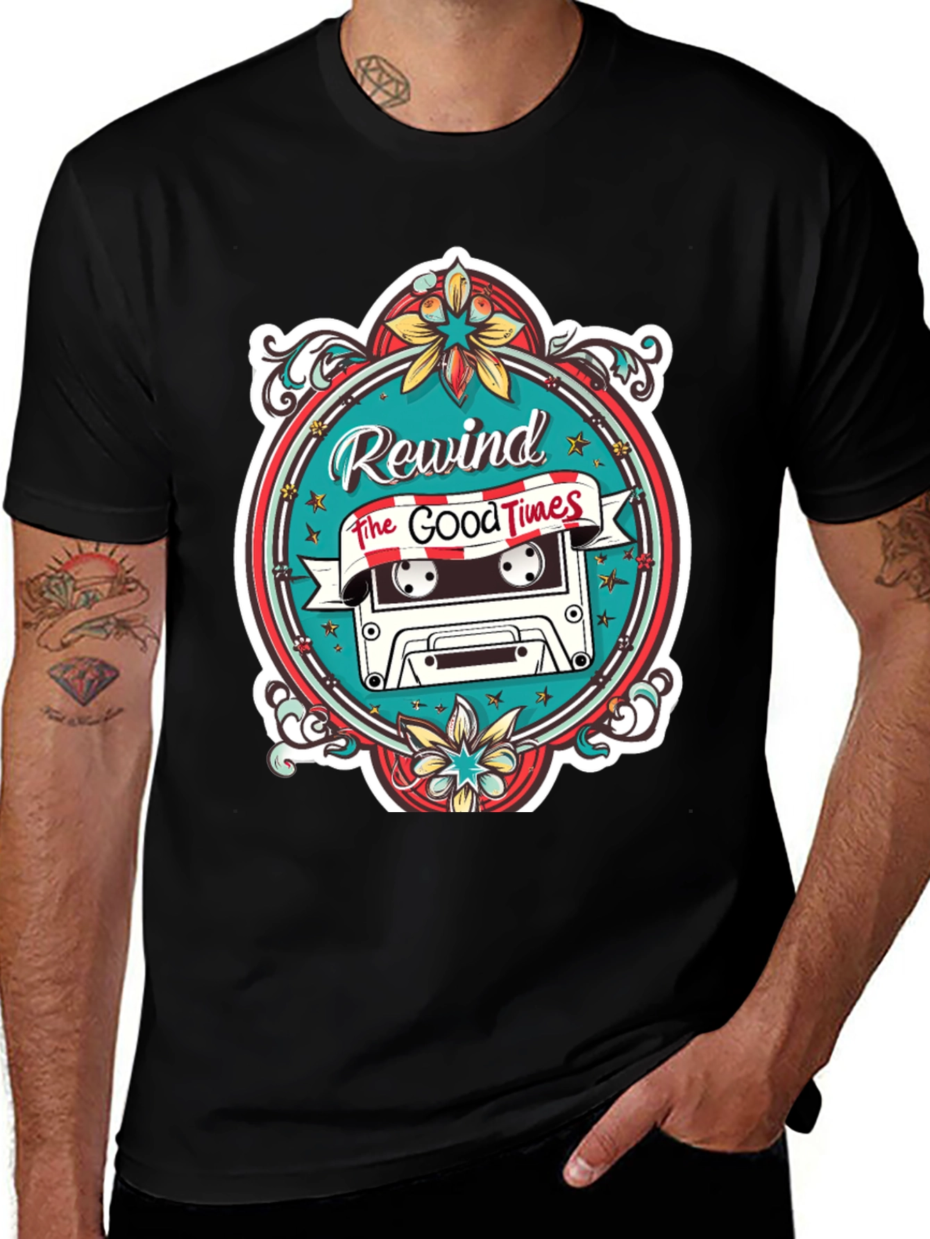 Rewind the Good Times Graphic Tee
