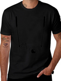Camera Graphic Tee - Photographer Shirt