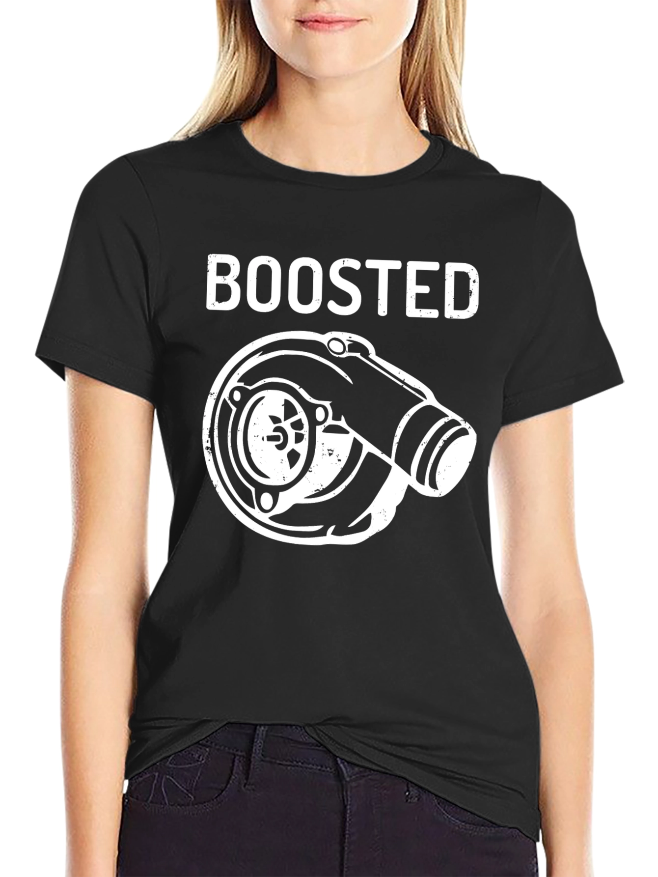 Boosted Turbo Graphic Tee - Mens Black T-Shirt