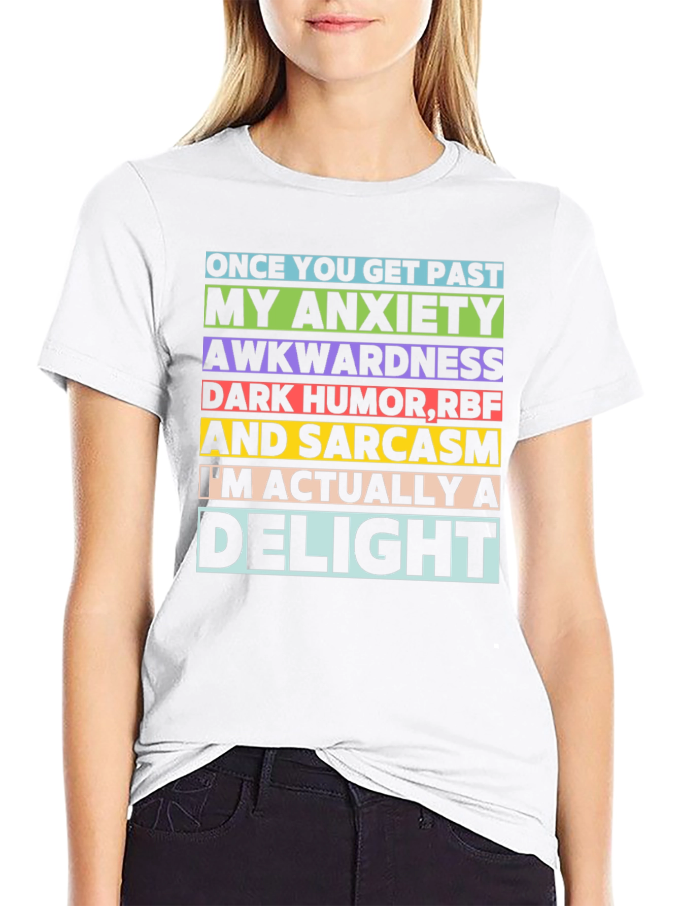 Anxiety Sarcasm Delight T-Shirt