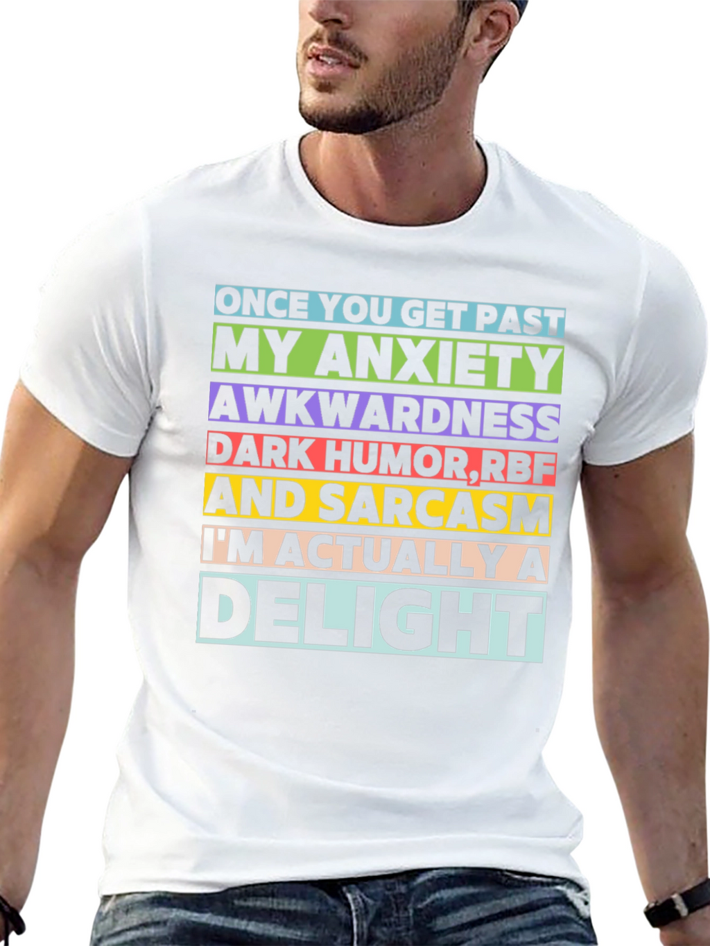 Anxiety Sarcasm Delight T-Shirt