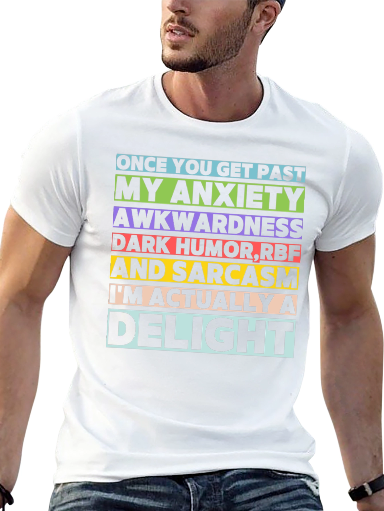 Anxiety Sarcasm Delight T-Shirt