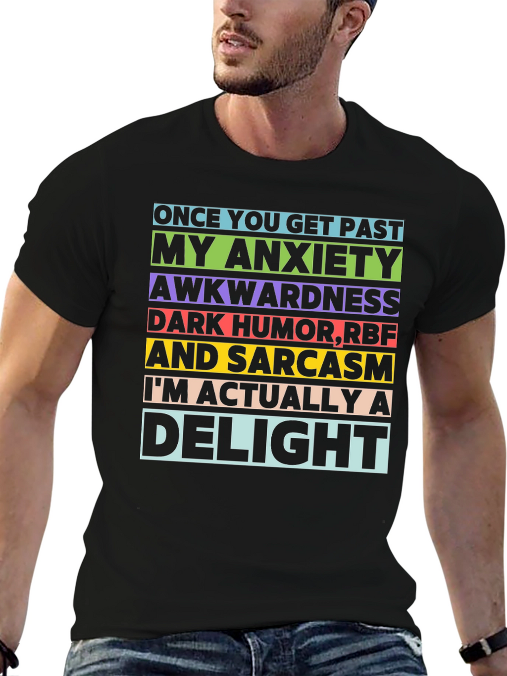 Anxiety Sarcasm Delight T-Shirt