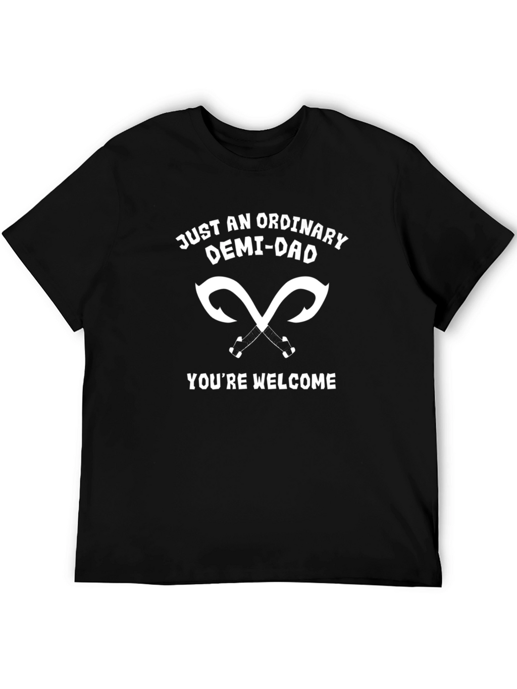 Demi-Dad Graphic T-Shirt - Humorous Fathers Day Tee