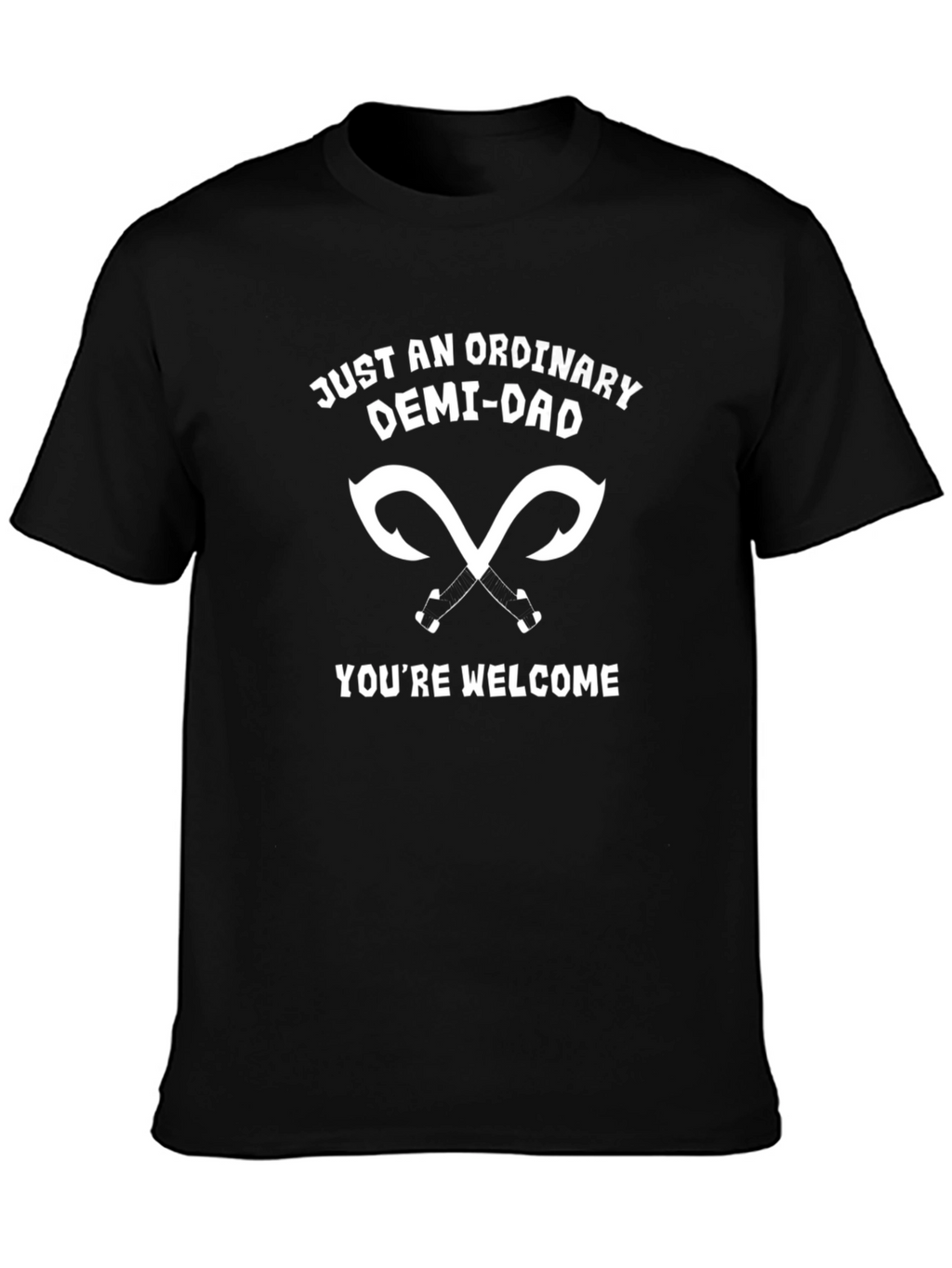 Demi-Dad Graphic T-Shirt - Humorous Fathers Day Tee