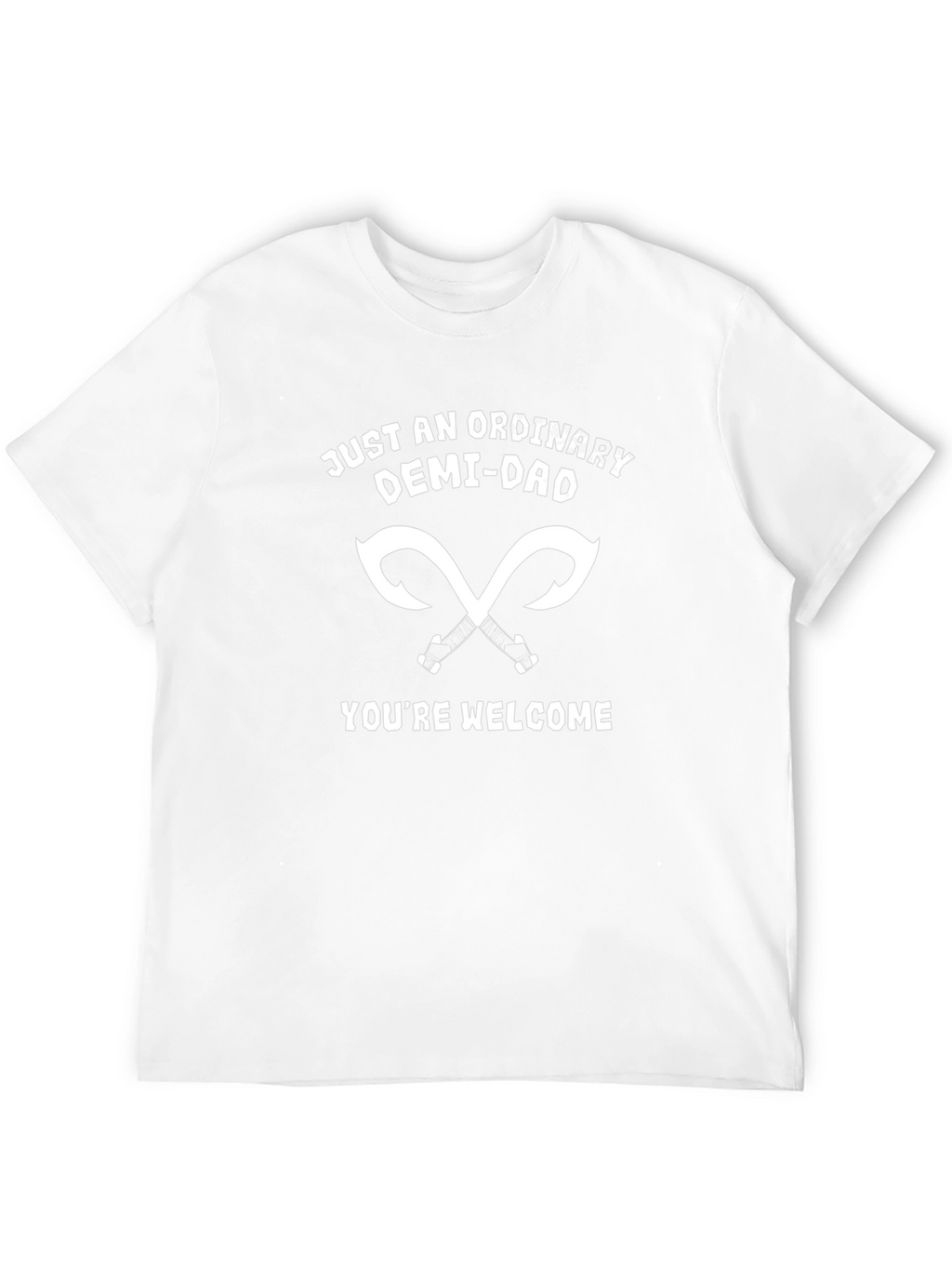 Demi-Dad Graphic T-Shirt - Humorous Fathers Day Tee