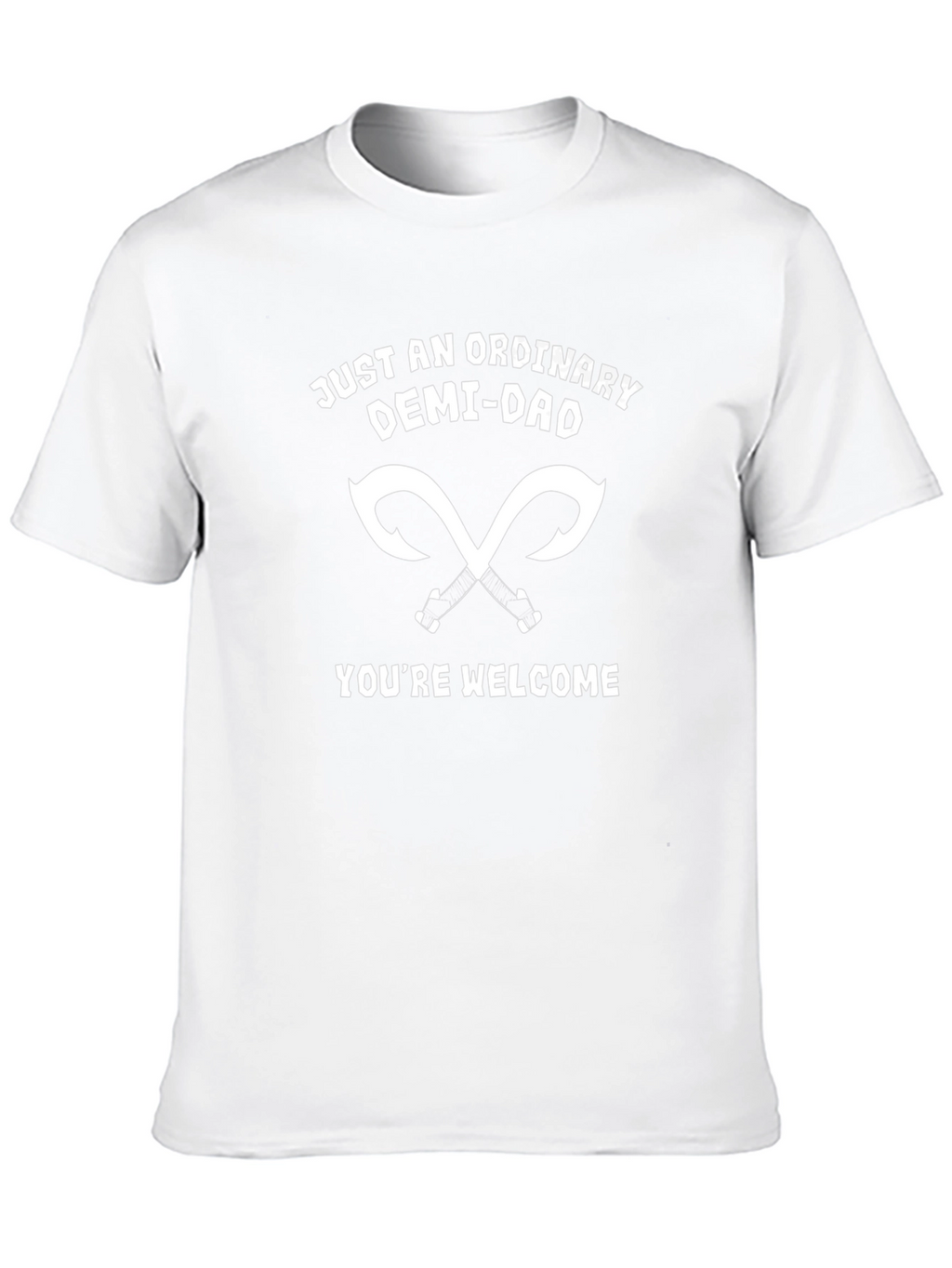 Demi-Dad Graphic T-Shirt - Humorous Fathers Day Tee