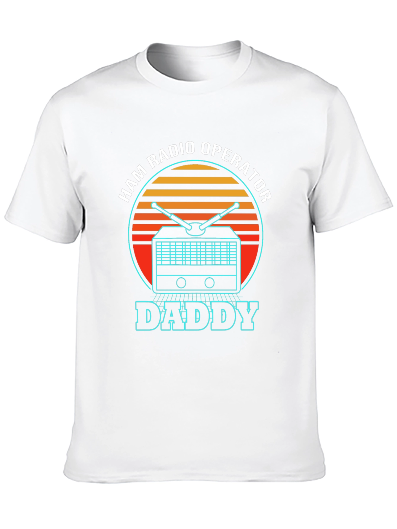 Ham Radio Operator Daddy T-Shirt - Retro Design