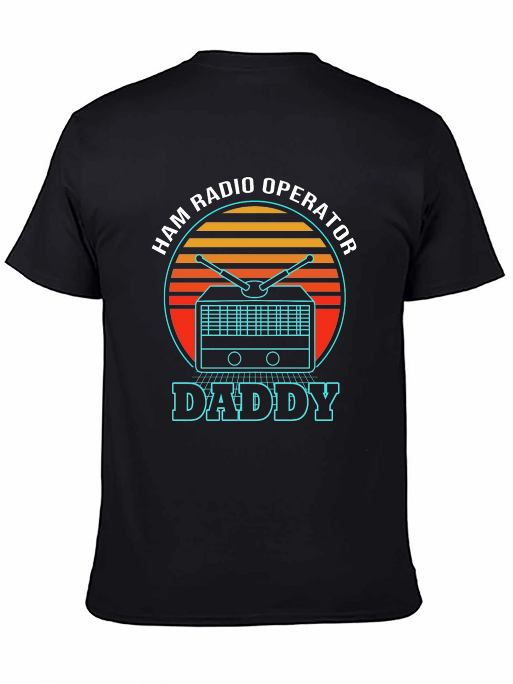 Ham Radio Operator Daddy T-Shirt - Retro Design