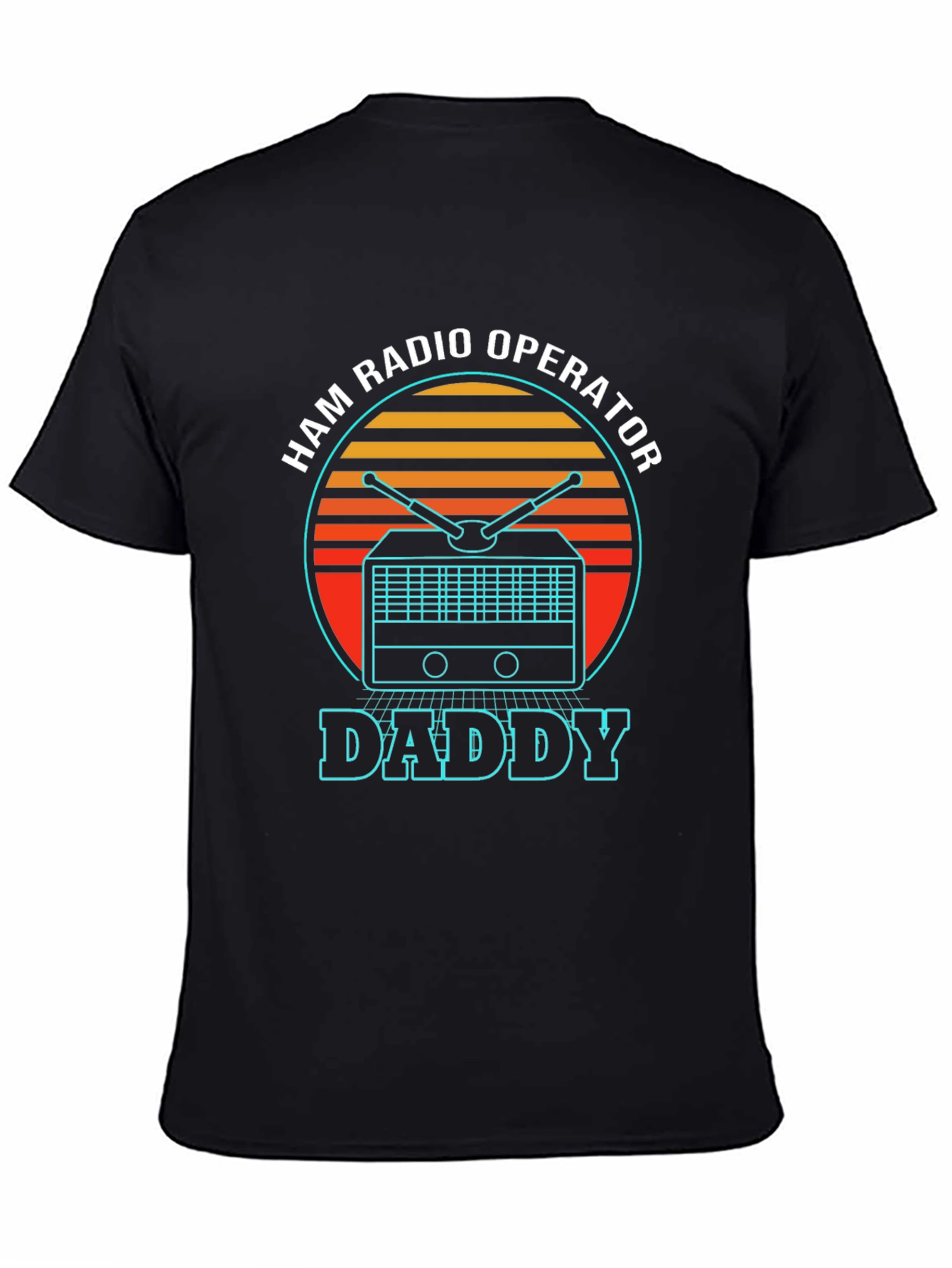 Ham Radio Operator Daddy T-Shirt - Retro Design