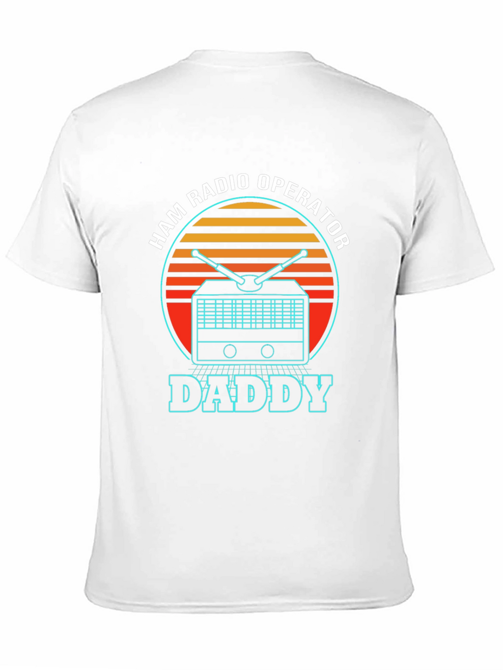 Ham Radio Operator Daddy T-Shirt - Retro Design