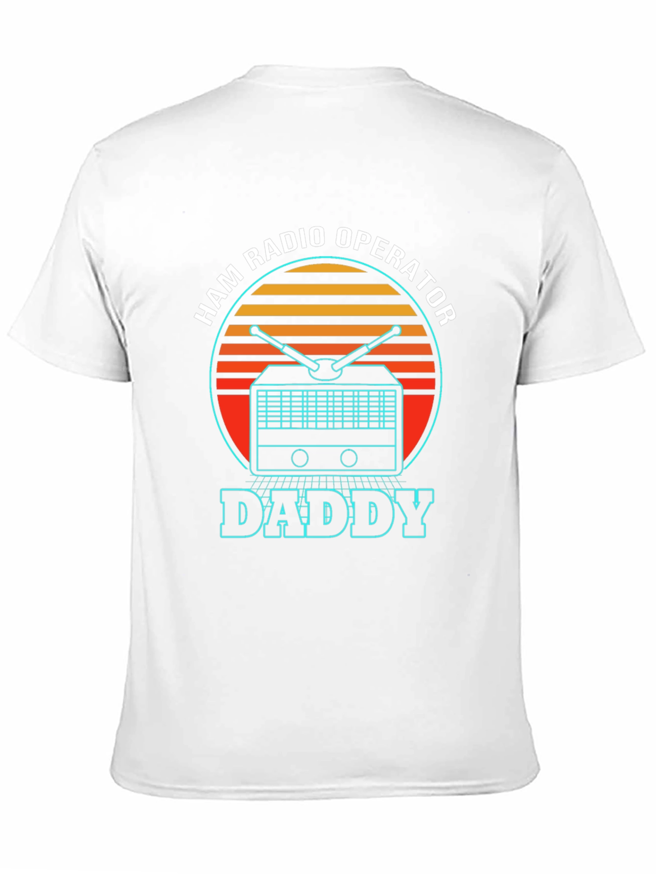 Ham Radio Operator Daddy T-Shirt - Retro Design