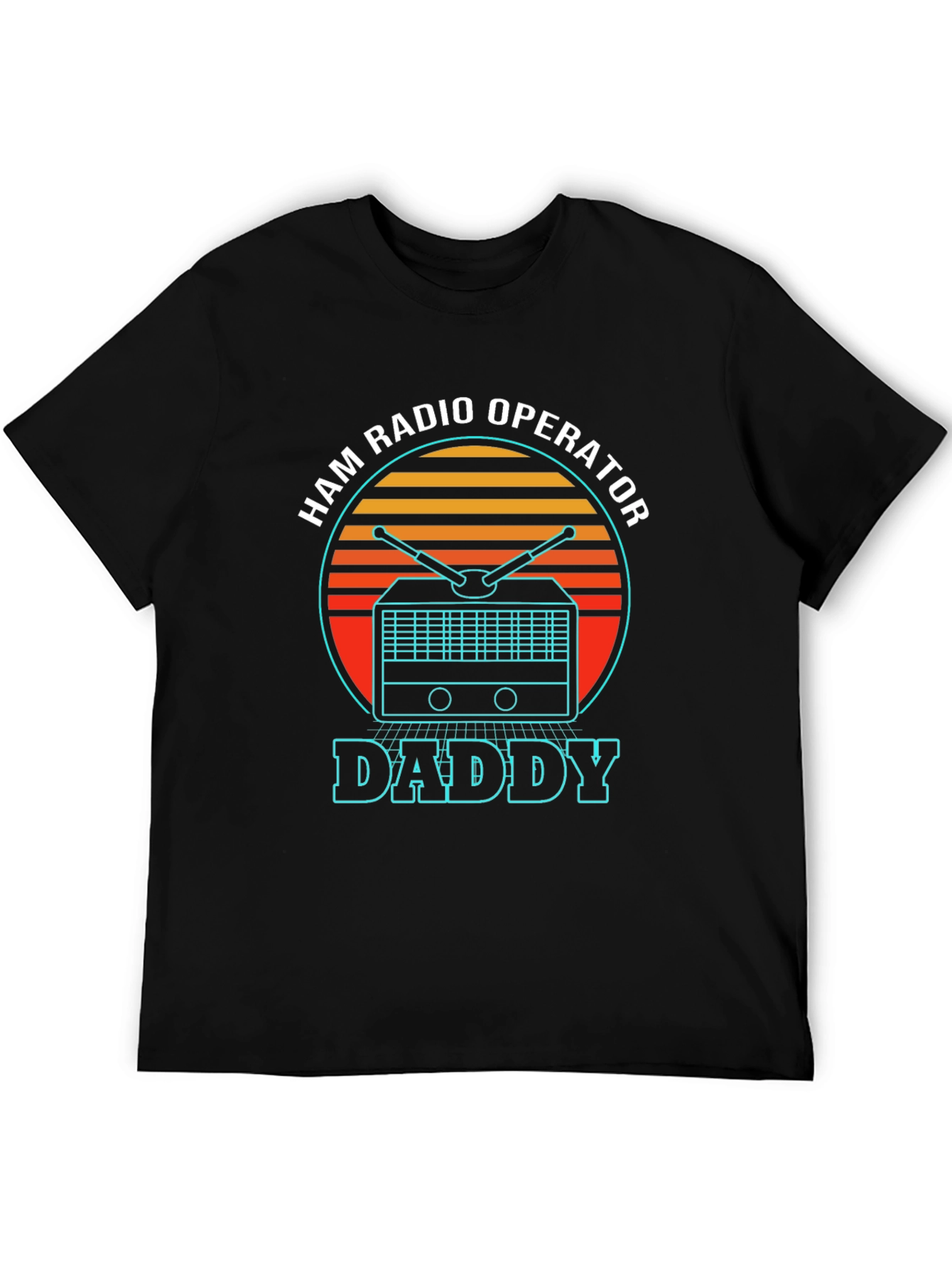 Ham Radio Operator Daddy T-Shirt - Retro Design
