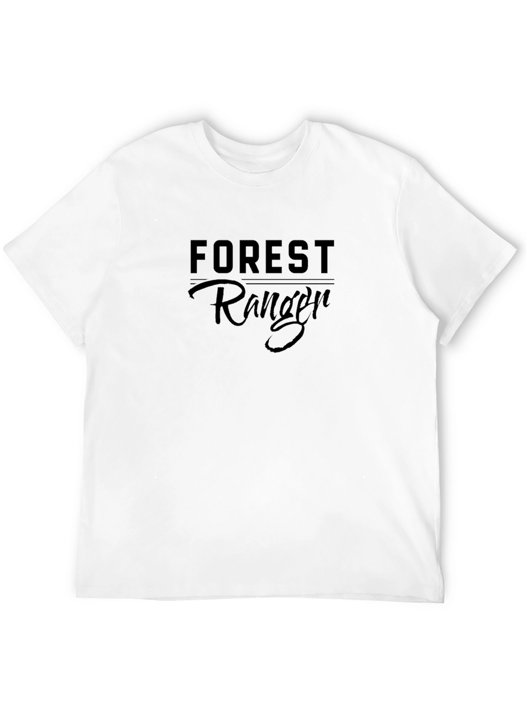 Forest Ranger T-Shirt - Black Graphic Tee