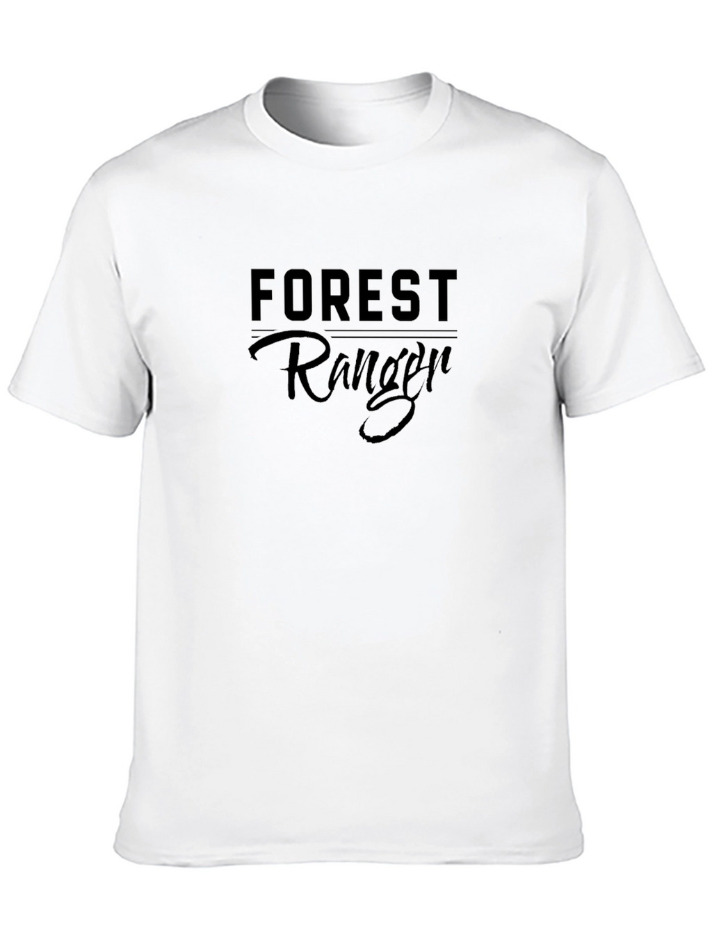 Forest Ranger T-Shirt - Black Graphic Tee