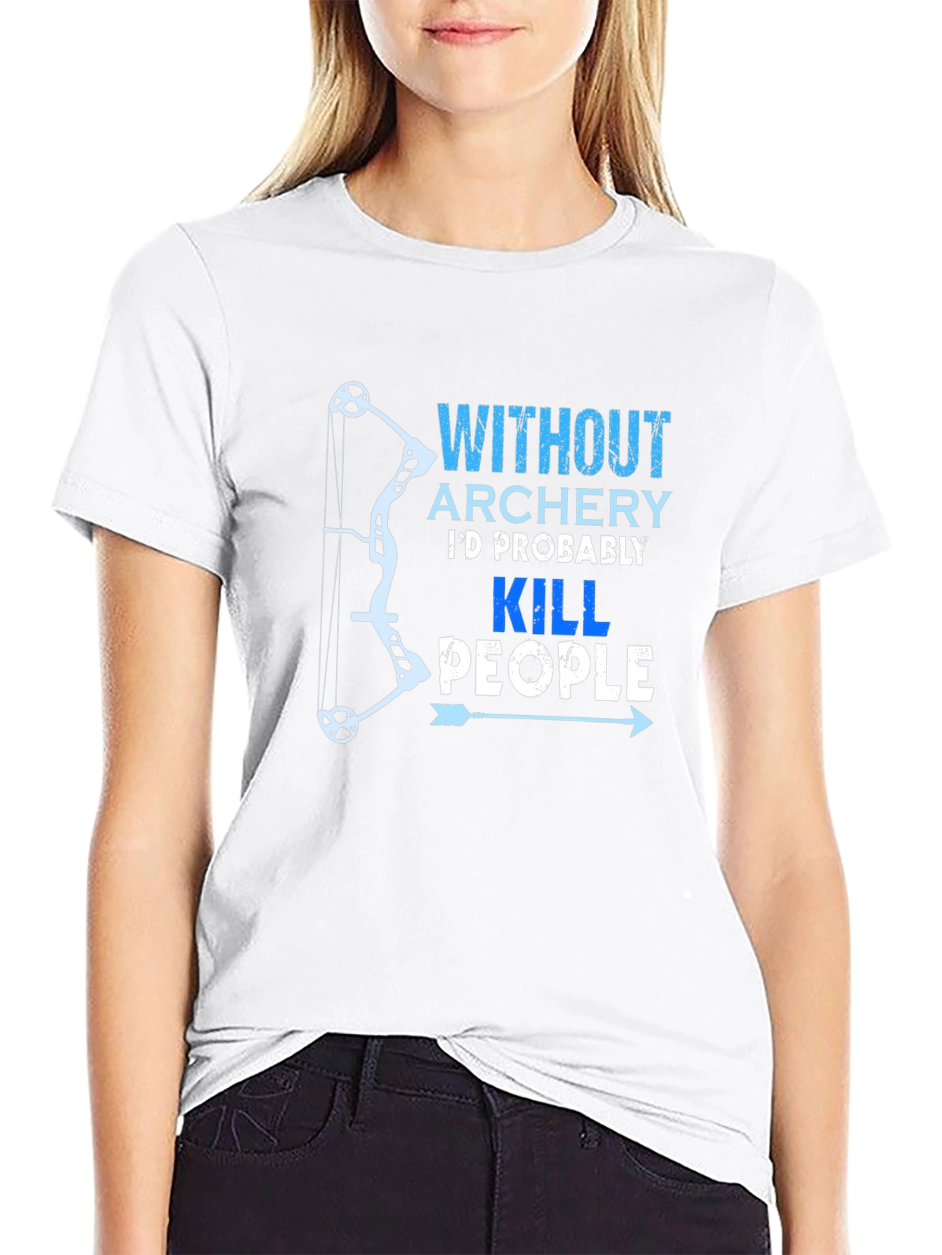 Archery Humor Graphic T-Shirt