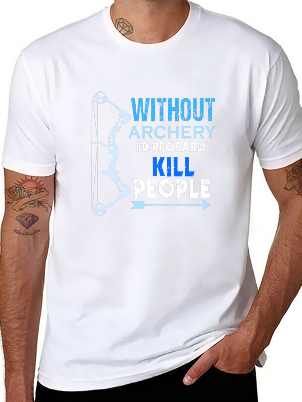 Archery Humor Graphic T-Shirt