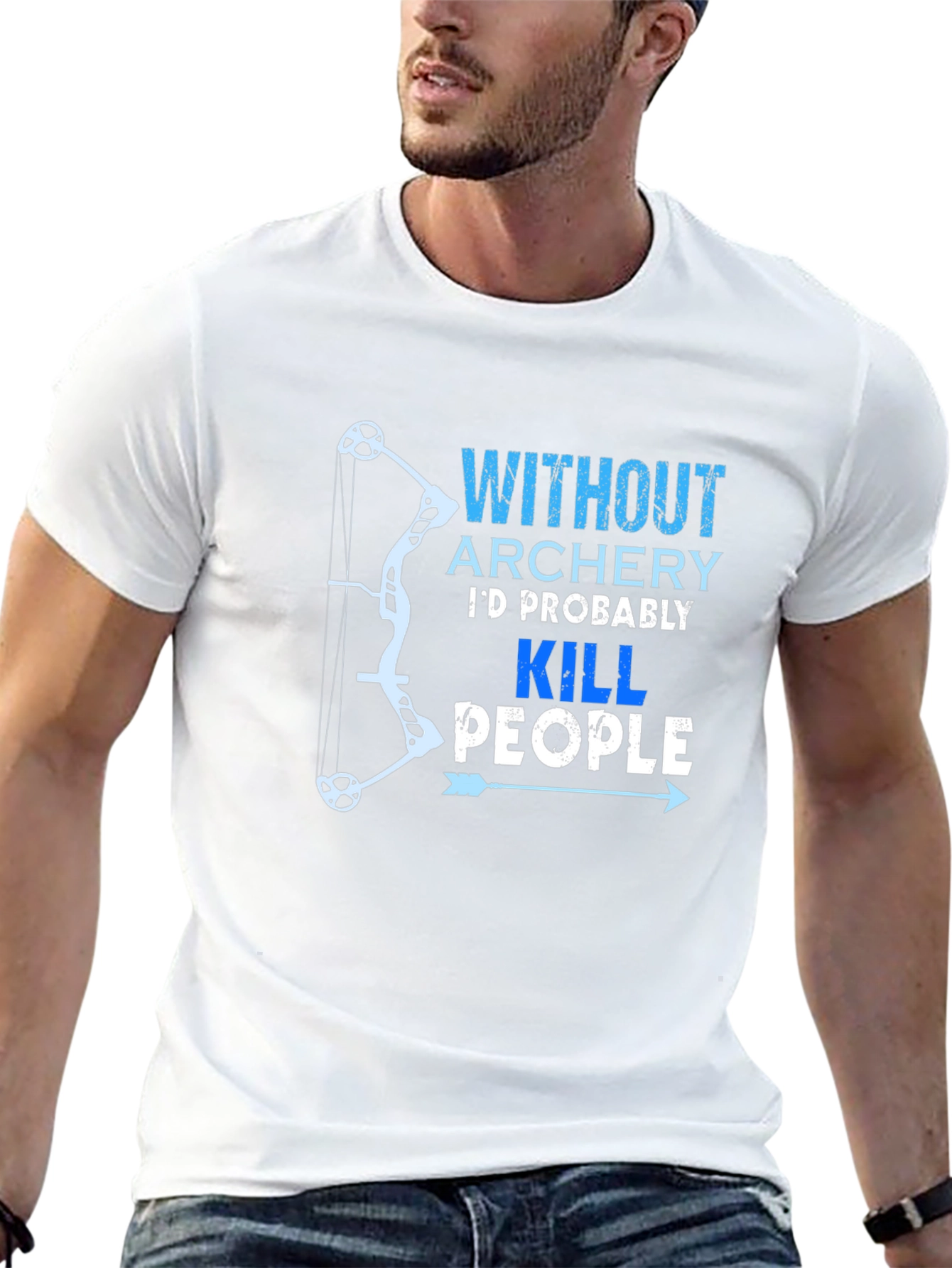 Archery Humor Graphic T-Shirt