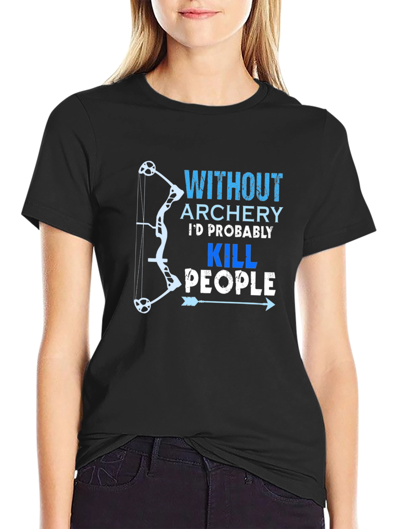 Archery Humor Graphic T-Shirt