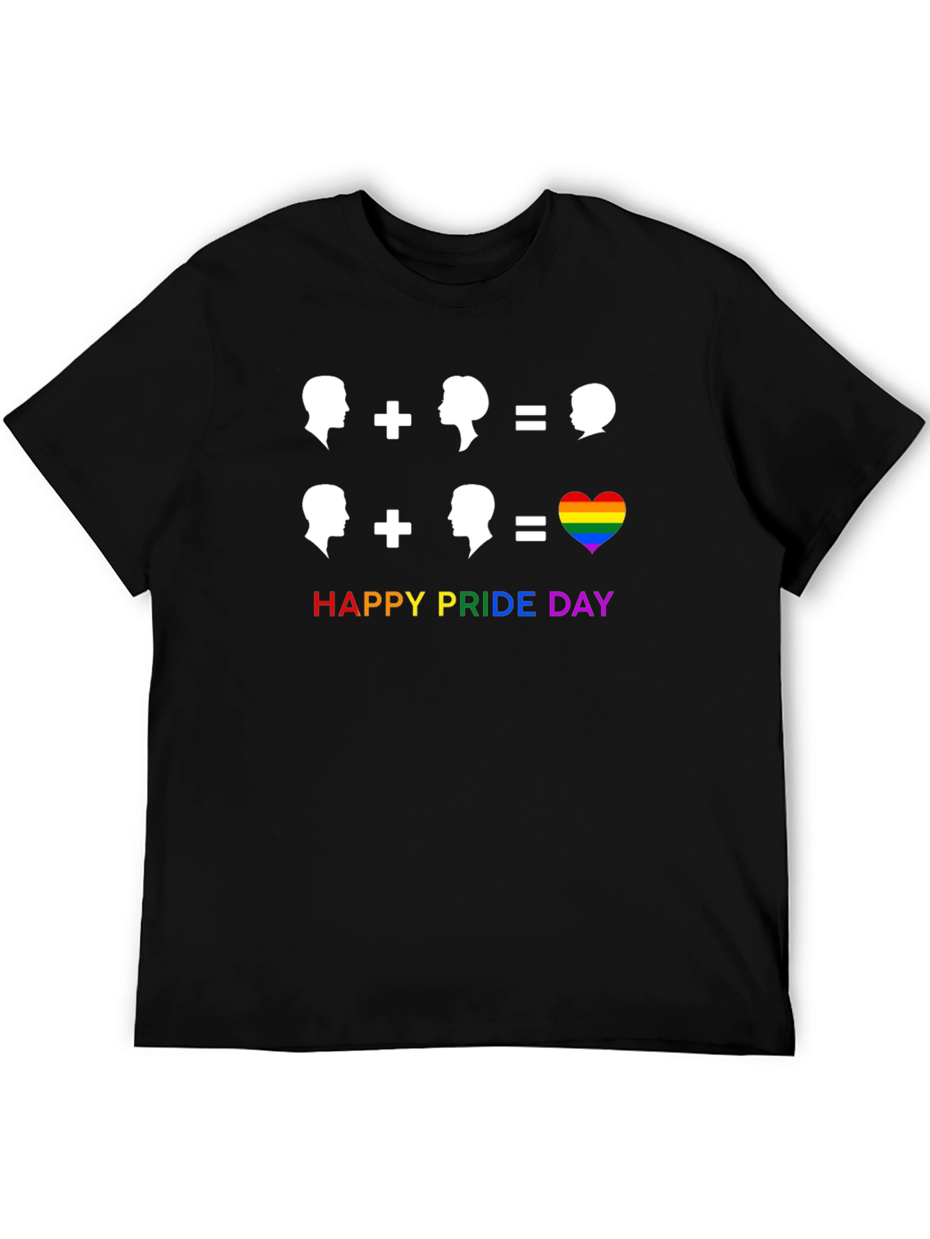 Happy Pride Day T-Shirt - Love Makes a Family Tee