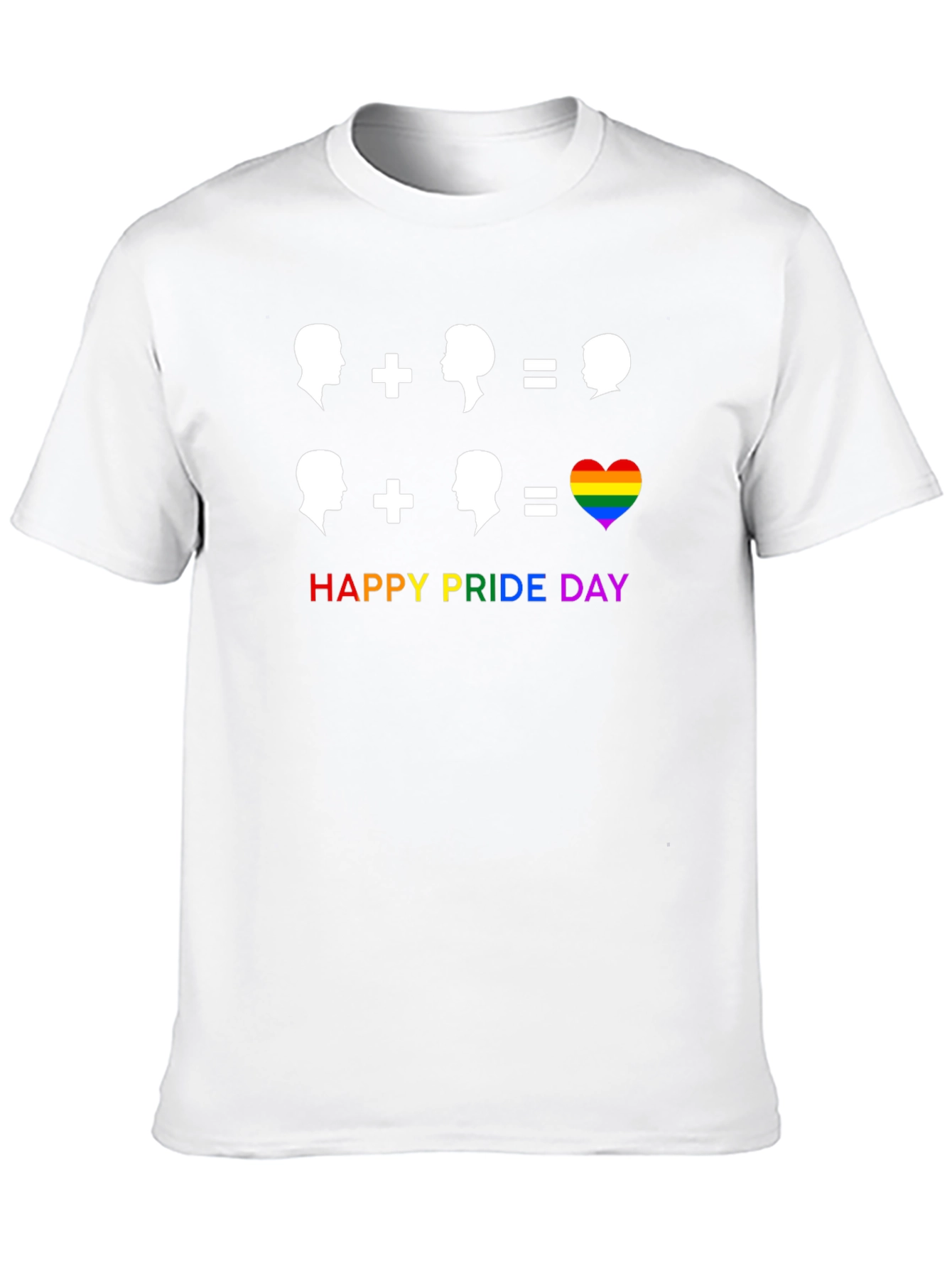 Happy Pride Day T-Shirt - Love Makes a Family Tee