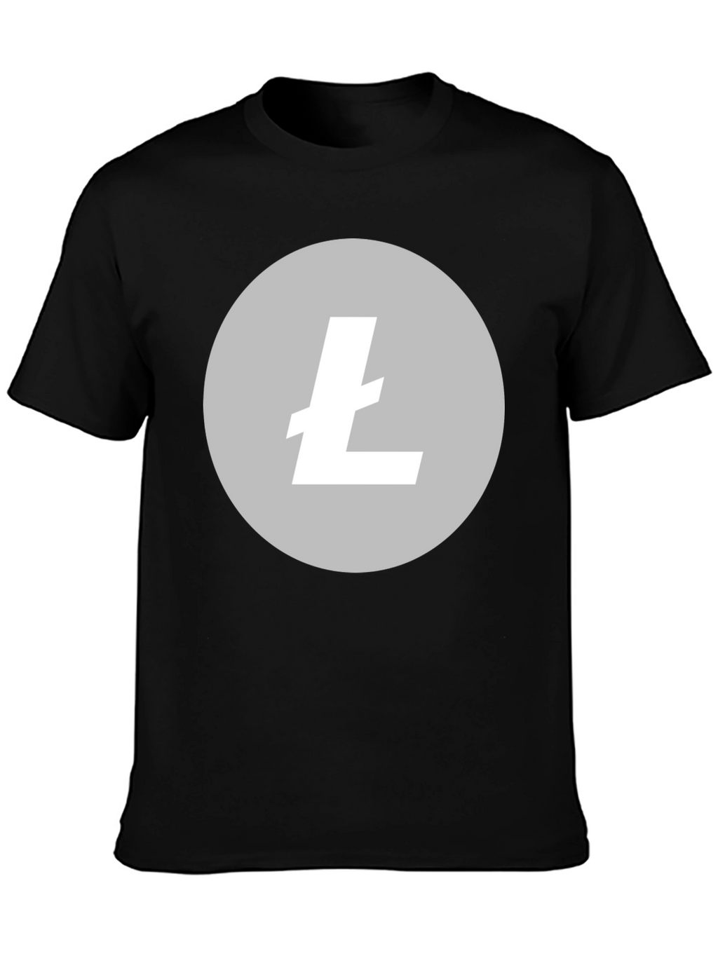 Litecoin Crypto Black T-Shirt