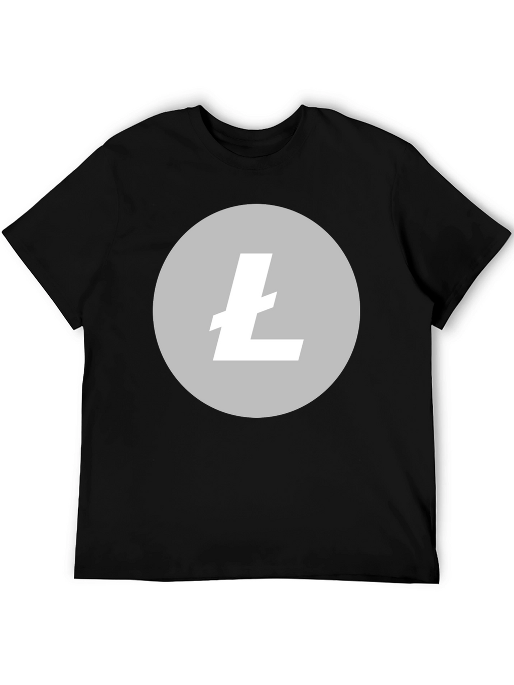 Litecoin Crypto Black T-Shirt