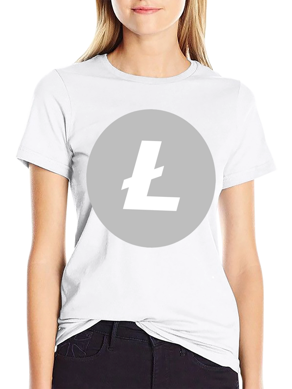 Litecoin Crypto Black T-Shirt