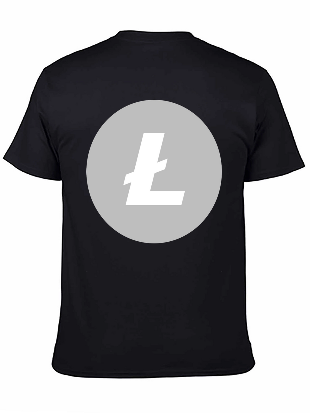 Litecoin Crypto Black T-Shirt