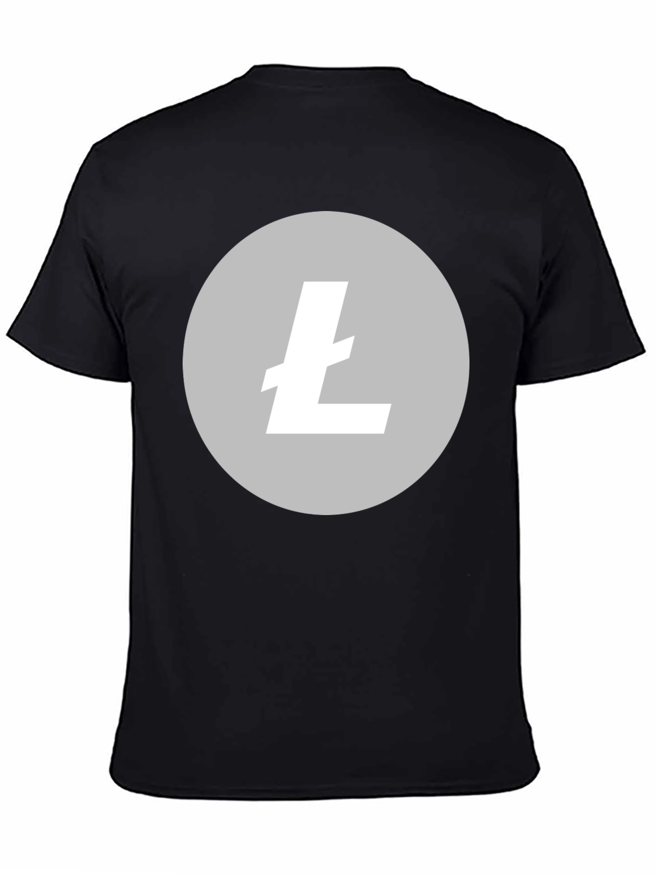 Litecoin Crypto Black T-Shirt