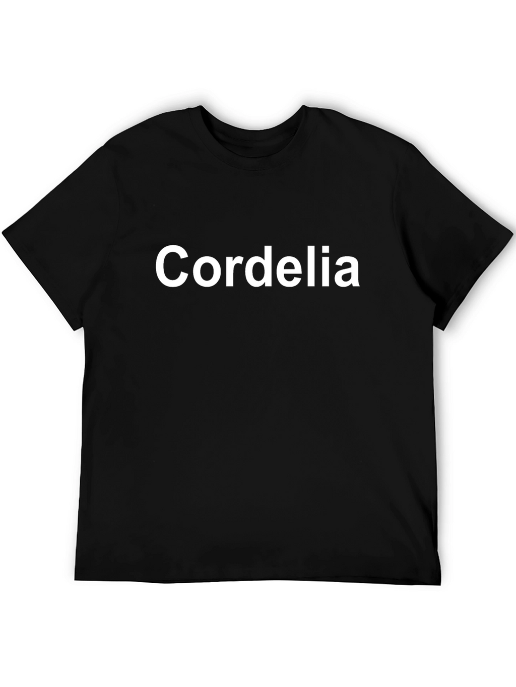 Cordelia T-Shirt - Classic Black Tee
