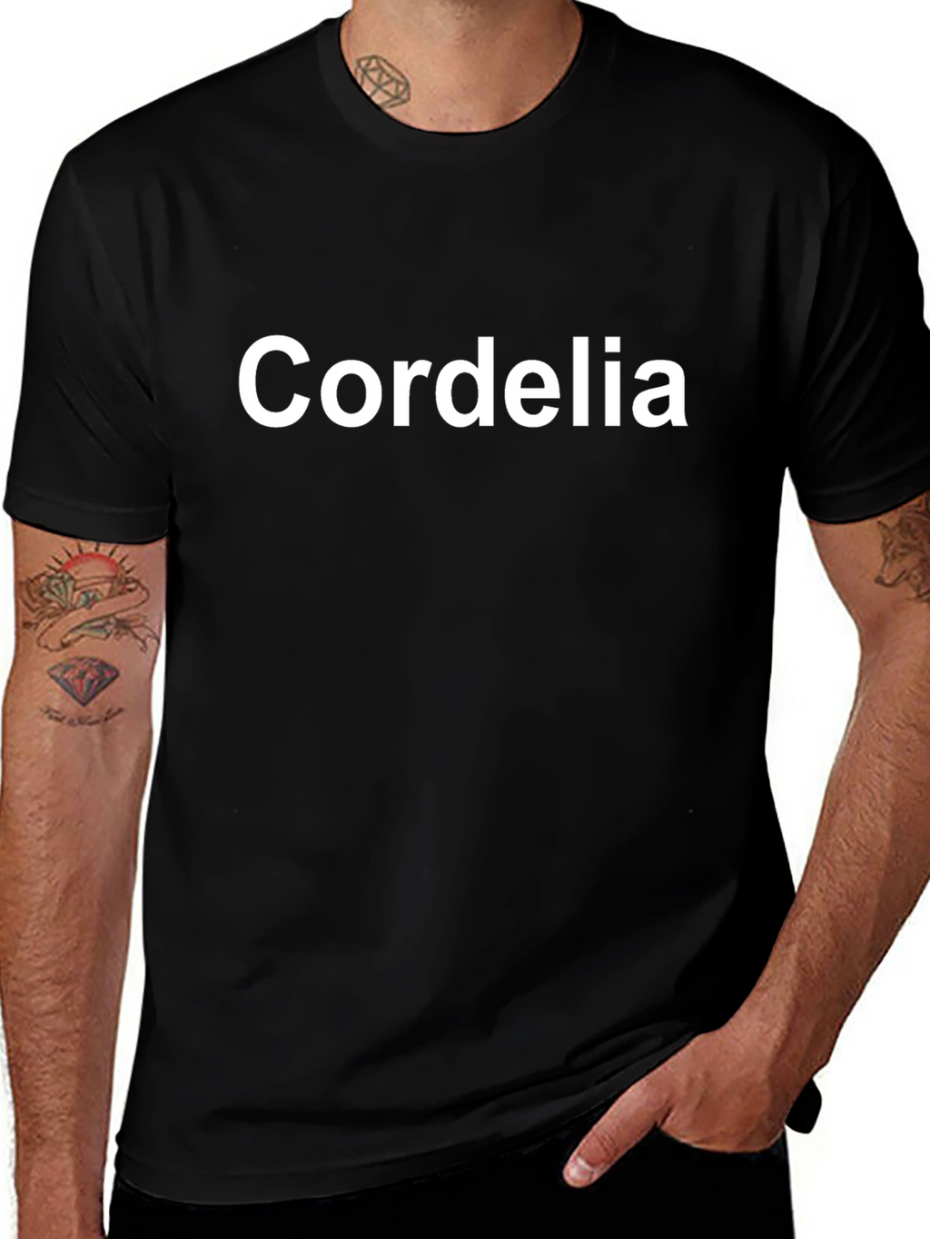 Cordelia T-Shirt - Classic Black Tee
