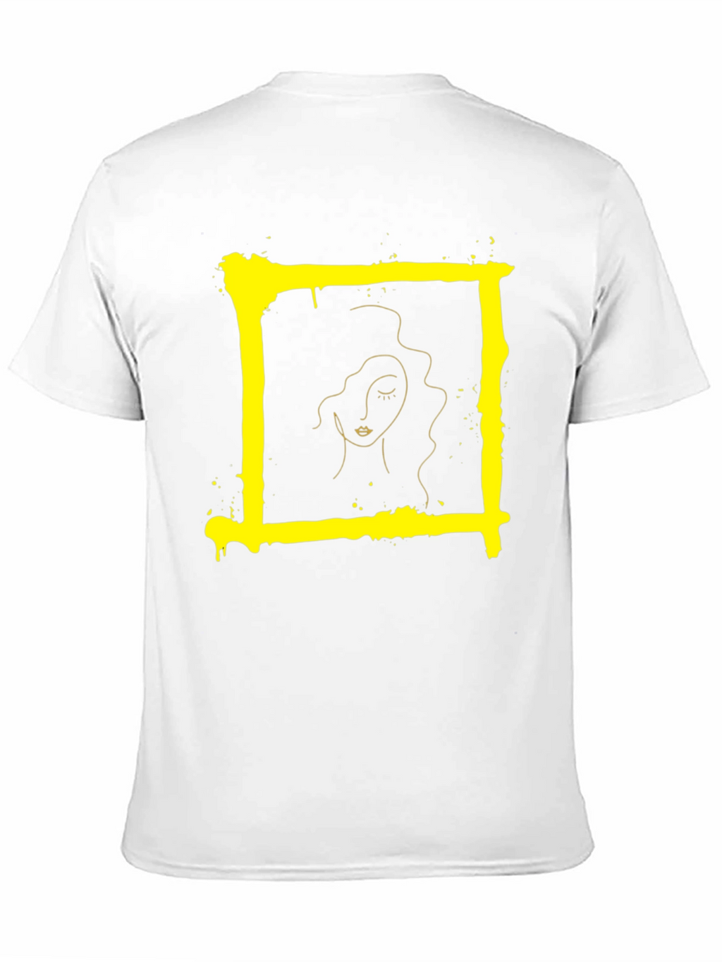 Abstract Portrait Graphic Tee - Modern Art T-Shirt