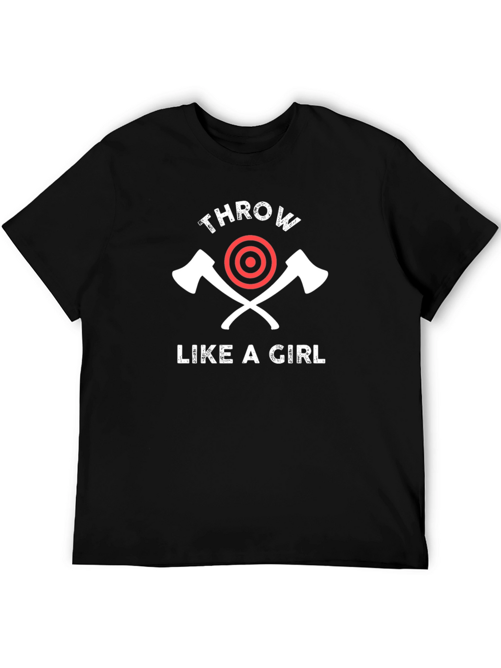 Throw Like a Girl Axe Throwing T-Shirt