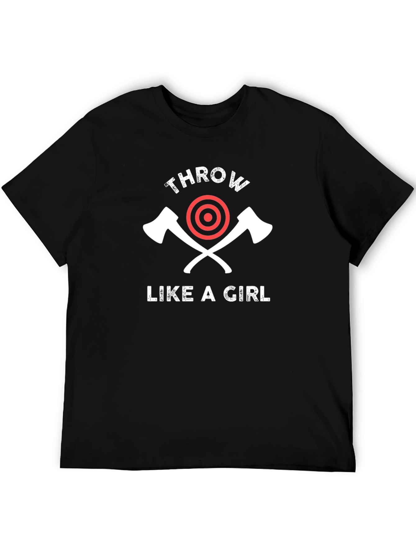 Throw Like a Girl Axe Throwing T-Shirt