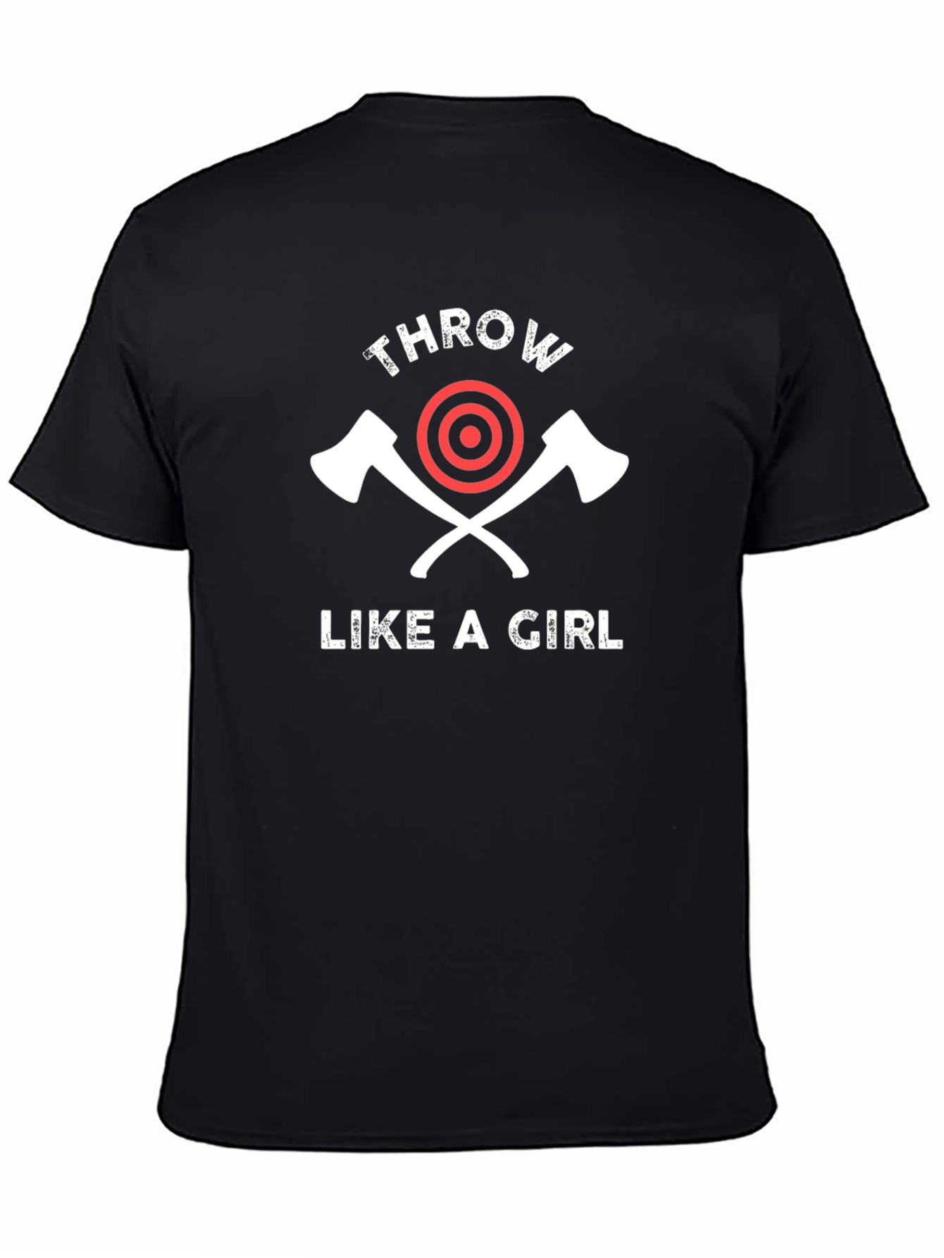 Throw Like a Girl Axe Throwing T-Shirt