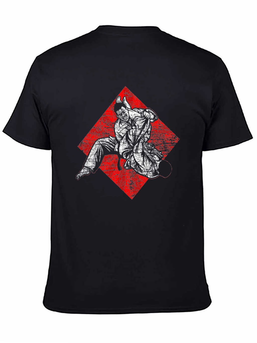 Judo Graphic Tee - Black Martial Arts T-Shirt