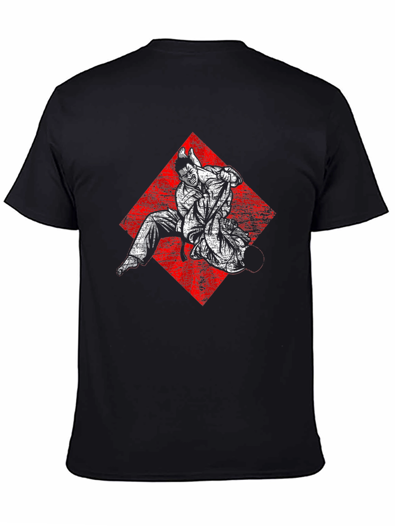 Judo Graphic Tee - Black Martial Arts T-Shirt
