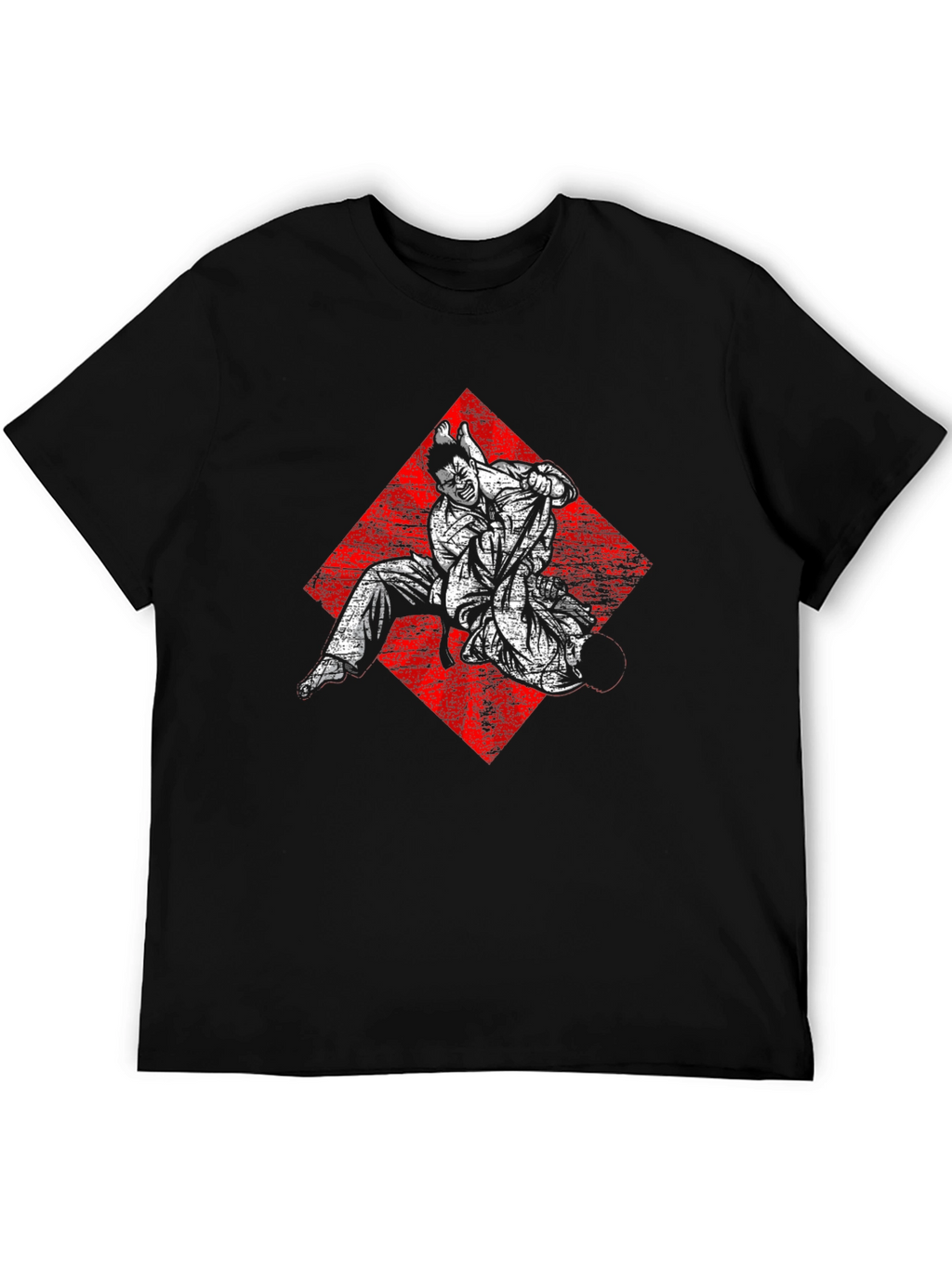 Judo Graphic Tee - Black Martial Arts T-Shirt