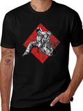 Judo Graphic Tee - Black Martial Arts T-Shirt