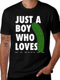 Just a Boy Who Loves Pickles T-Shirt