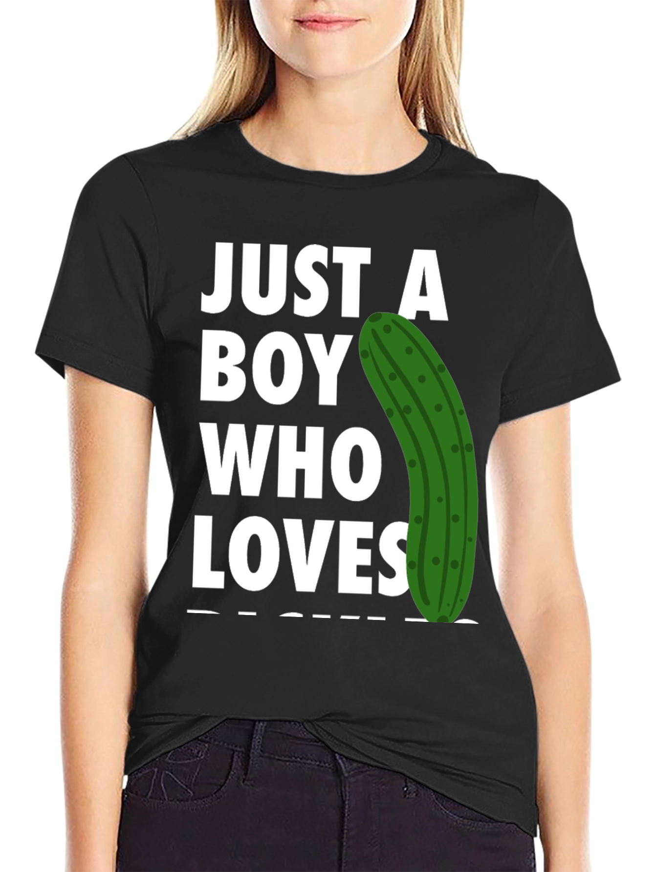 Just a Boy Who Loves Pickles T-Shirt