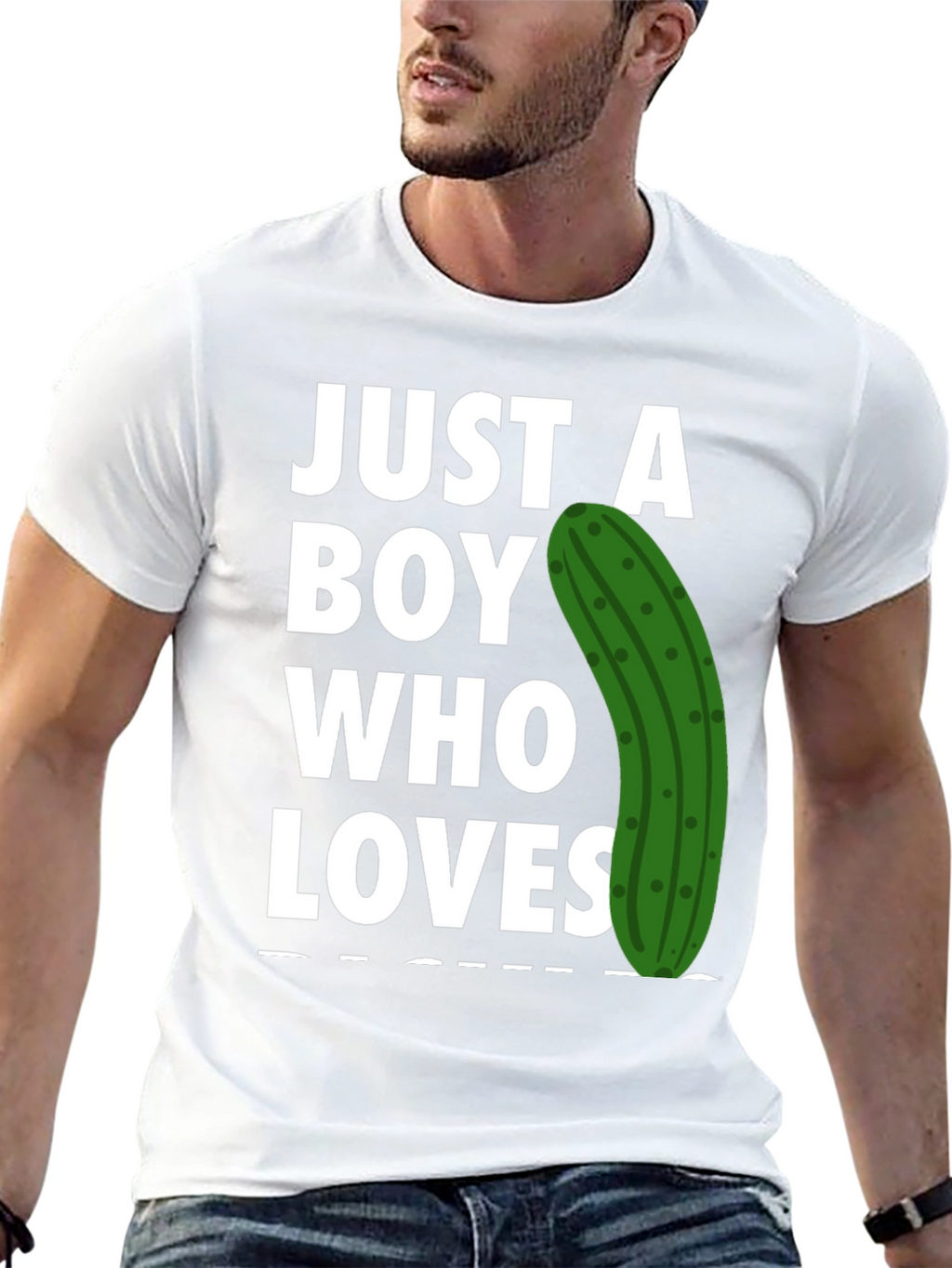 Just a Boy Who Loves Pickles T-Shirt