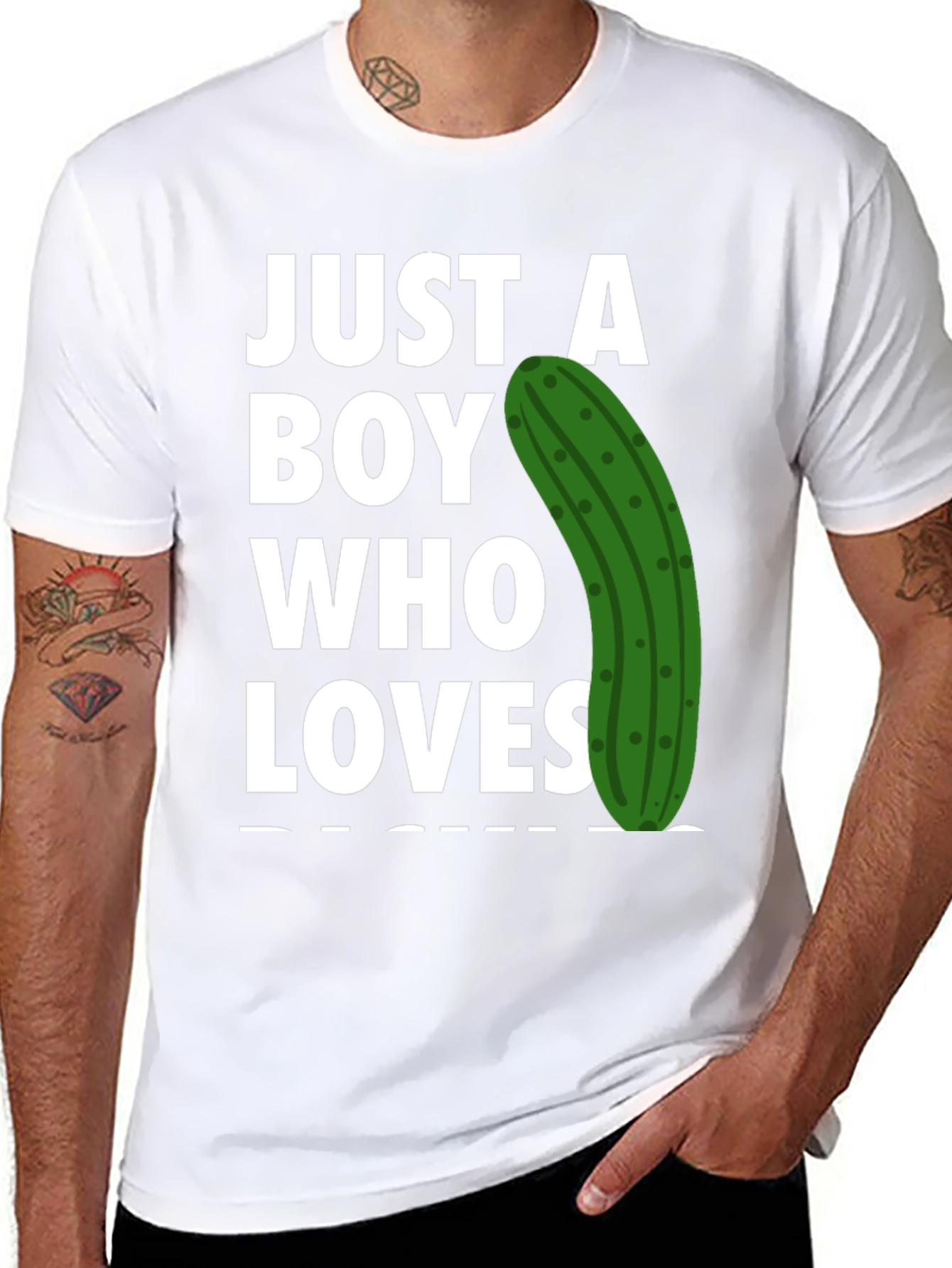 Just a Boy Who Loves Pickles T-Shirt