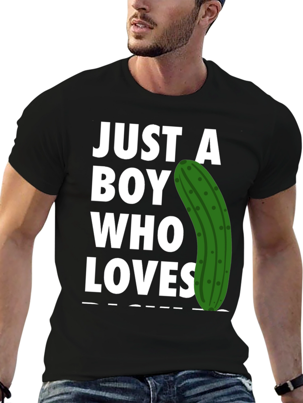 Just a Boy Who Loves Pickles T-Shirt